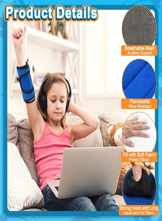 Zelen Thumb Sucking Stop for Kids Stop Finger Sucking Guards Nail Biting Treatment Anti Sucking Thumb Guard for Thumb Suckers Stopper Gloves Deterrent for Toddler Pediatric Elbow Immobilizer Brace (1PCS) - Image 5